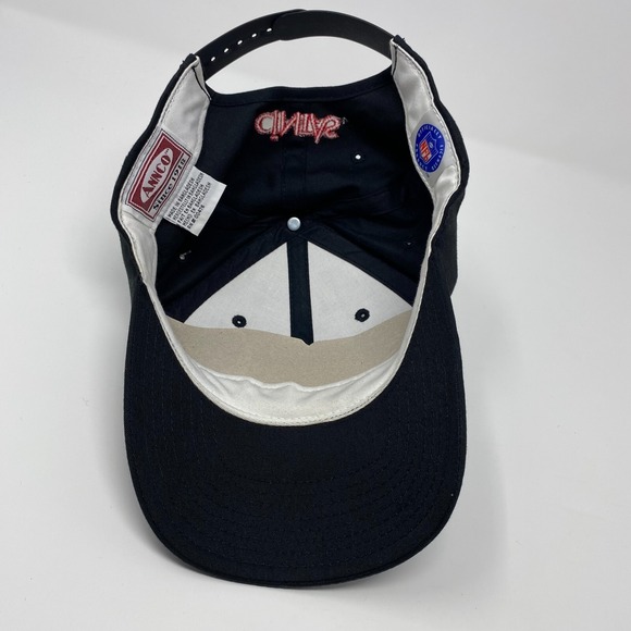 Super Bowl XXXV Tampa VTG Black Logo Athletic Cintas Snap Back Hat New with Tags - Picture 6 of 8